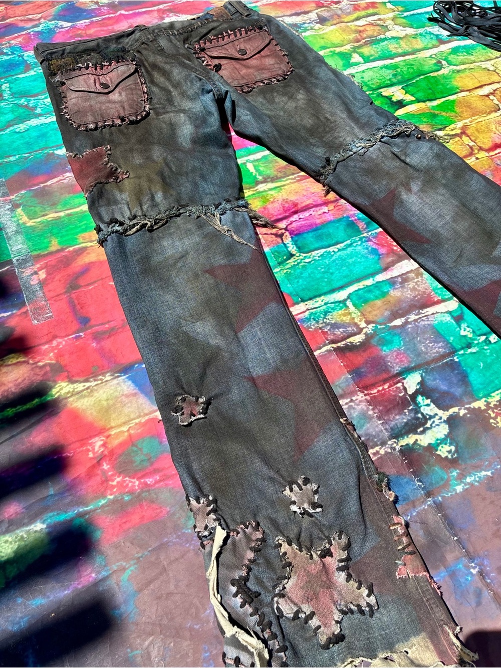 Goth Halloween horror zombie handmade costume - Picture 13 of 16